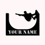 Personalisierte Skater Metall Dekoration Skateboarding Metall Wandkunst