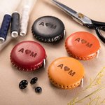 Handmade Retractable Leather Tape Measure