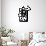 Personalized Basketball Player Wall Art Gift for Boy and Man