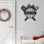 Custom BBQ Metal Wall Art Sign Decoration