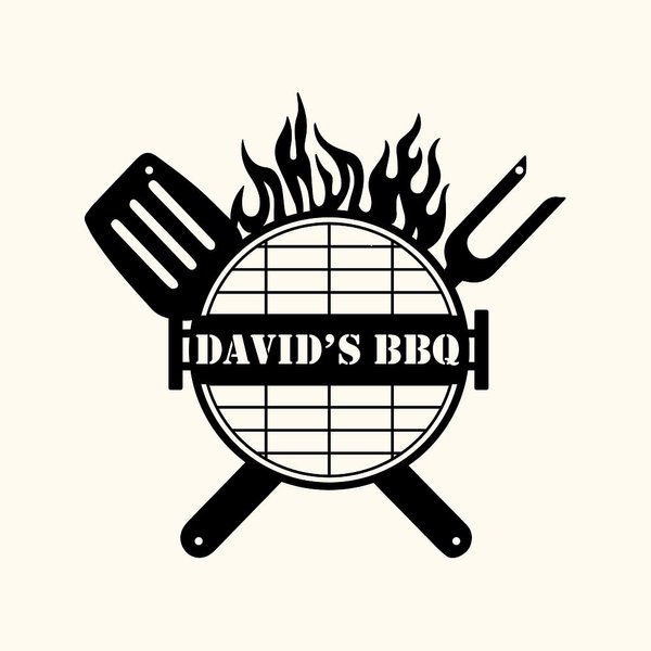 Aangepaste BBQ metalen muur kunst teken decoratie