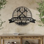 Custom BBQ Metal Wall Art Sign
