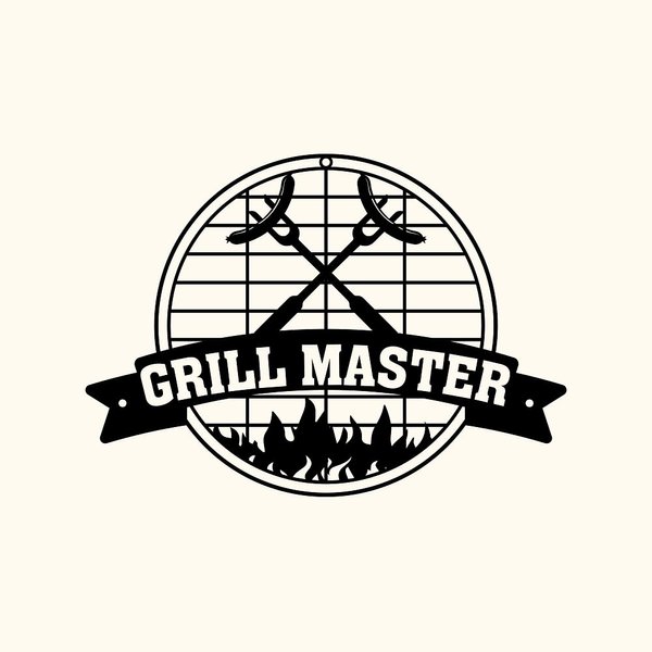 Panneau d'art mural en métal personnalisé pour le barbecue