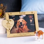 Personalized Dog Photo Frame & Wooden Plaque
