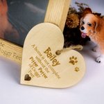 Personalized Dog Photo Frame & Wooden Plaque