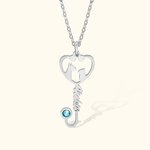 Personalised Stethoscope Name Necklace for Veterinarians