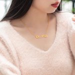 Personalisierte Fantasy Einhorn Name Halskette Geschenk für Sie