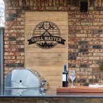 Custom BBQ Metal Wall Art Sign