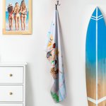 Personalized Besties' Back Beach Holiday Style Portable Quick Drying Beach Towel