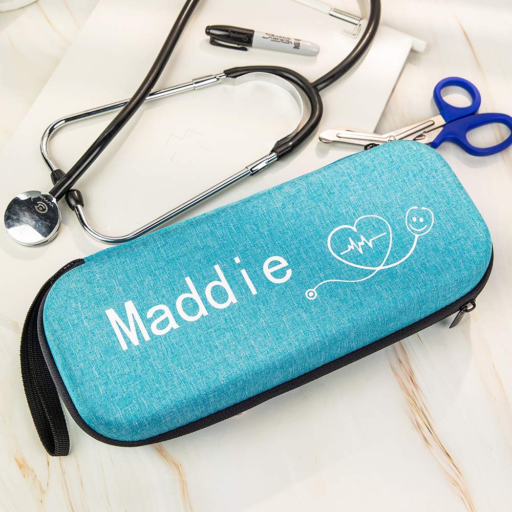 Personalized Name Stethoscope Storage Case CALLIE