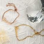 Custom Crown Name Bracelet