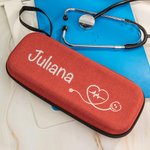 Personalized Name Stethoscope Storage Case