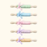 Custom Rae Dunn Inspired Easter Mini Rolling Pins Easter Decorations Tiered Tray Decor 2 for Sale