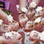 Personalized Waterproof Temporary Face Photo Tattoo Stickers with Name Set of 15 Bachelorette Party Birthday Wedding Favors