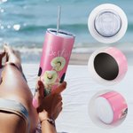 Personalized Besties' Back Stainless Steel Tumbler for Best Friends