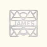 Personalized Name Stainless Steel Coaster Bottle Opener