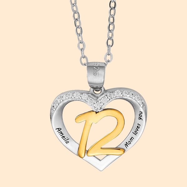 Personalised Birthday Necklaces for Kids