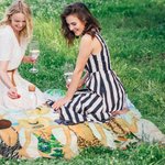 Customized Besties' Back Beach Holiday Style Multi-Functional Tapestry