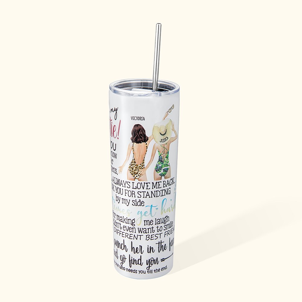 Tasse thermos personnalisée Besties' Back pour les meilleurs amis