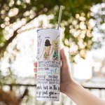 Personalisierte Besties' Back Thermoskanne für beste Freundinnen