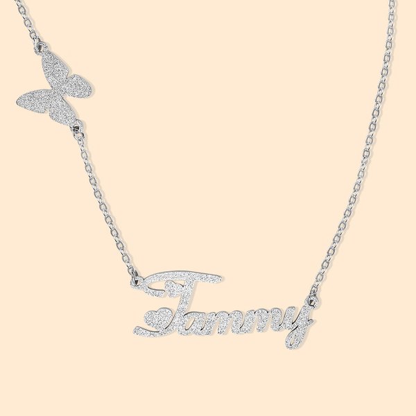 Scrub Name Necklace