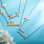 Personalised Scrub Name Necklace