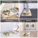 Personalised Enjoyable Camping Life Welcome Doormat with Name Birthday Housewarming Gift for Couple