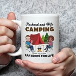 Personalised Camping Theme Mug