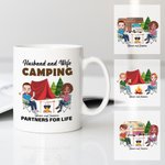 Personalised Camping Theme Mug