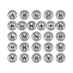 Personalized Initial with Family Name Metal Wall Art Decoration