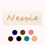 Personalisierte Haustierkiste Zeichen