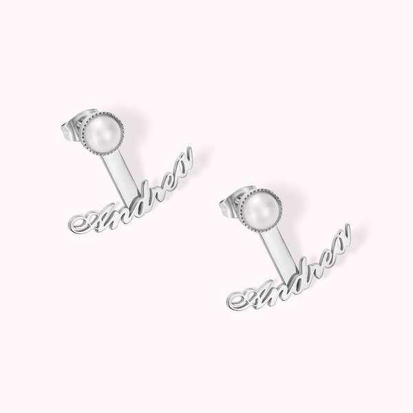 Boucles d'oreilles en perles personnalisées