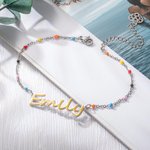 Olet erityinen minulle emali nimi rannekoru naisille