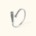 Personalized Engraved Ice Hockey Ring with Number Birthday Team Gift for Women Hockey Player