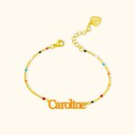 Olet erityinen minulle emali nimi rannekoru naisille