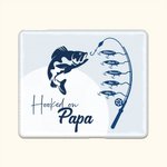 Custom Rubber Fishing Mouse Pad Gifts for Father