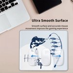 Custom Rubber Fishing Mouse Pad Gifts for Father