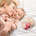 Personalized Newborn Photography Prop Milestone Cards Baby Shower Gift