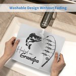 Custom Rubber Fishing Mouse Pad Gifts for Father