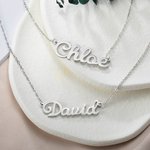 Custom Double Layered Name Necklace