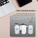 Aangepaste Rubber Visserij Handafdruk Muismat Giften voor Vader