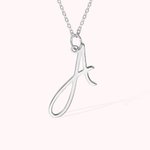 Collier Personnalisé Femme Lettre Cadeau pour Petite Amie