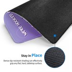 Aangepaste Rubber Visserij Handafdruk Muismat Giften voor Vader