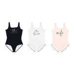 Bañador de despedida de soltero personalizado para novia y damas de honor