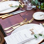 Personalised Wooden Wedding Place Setting Name Cards 10Pcs