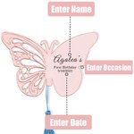 Personalized Butterfly Mirror Magnet Wedding Party Favors Home Decor