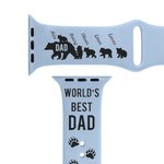 Personalised Family Bear with Cubs Watch Band for Apple and Samsung