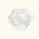 Personalized Hexagonal Acrylic Engraved Ring Box for Wedding Ceremony Proposal