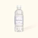 Personalized Photo Water Bottle Labels Great for Wedding Engagement Party
