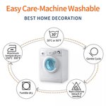 Personalised Pet Throw Pillow Cushion Cover for Couch Sofa Bedroom Gift for Pet Lovers